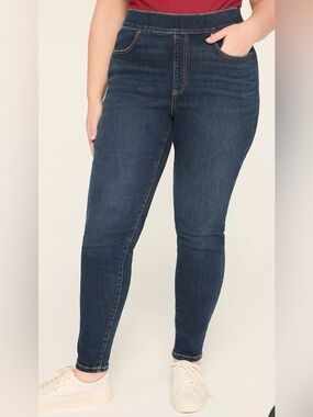 Lane Bryant Midwash Skinny Jeans in Blue